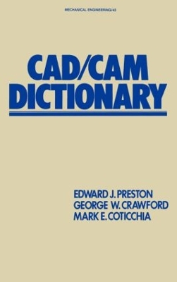 CAD/CAM Dictionary book