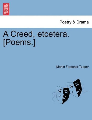 A Creed, Etcetera. [Poems.] book