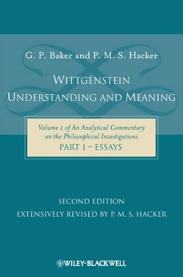 Wittgenstein by Gordon P. Baker