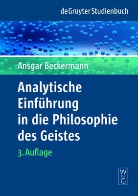 Analytische Einführung in die Philosophie des Geistes book