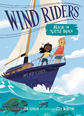 Wind Riders #1: Rescue on Turtle Beach by Jen Marlin