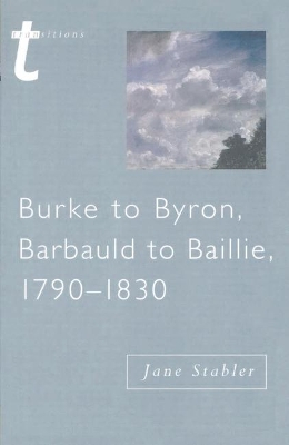 Burke to Byron by Jane Stabler