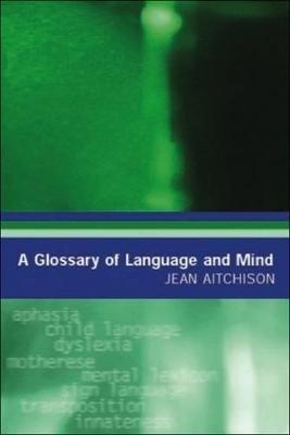 Glossary of Language and Mind book