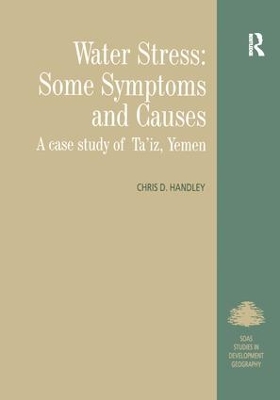 Water Stress: Some Symptoms and Causes book