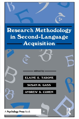 Research Methodology in Second-Language Acquisition book