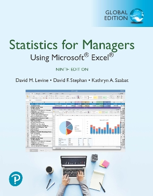 Statistics for Managers Using Microsoft Excel, Global Edition book