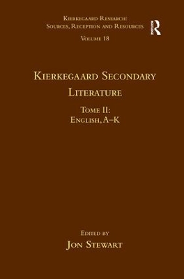 Kierkegaard Secondary Literature book
