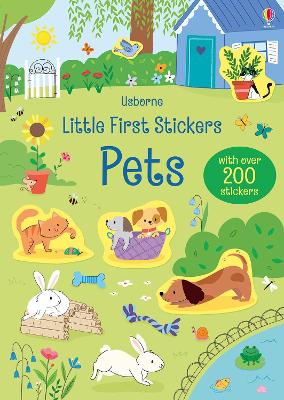 Little First Stickers Pets book