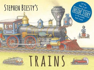 Stephen Biesty's Trains book