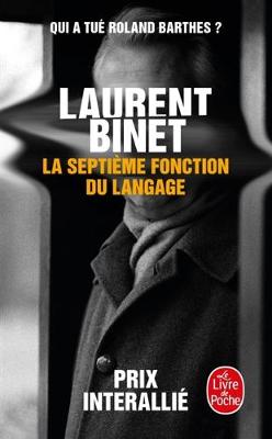La septieme fonction du langage by Laurent Binet