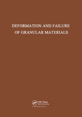 Deformation and Failure of Granular Materials book