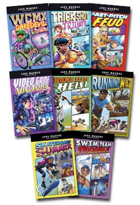 Jake Maddox Graphic Novels Set of 8 Books book