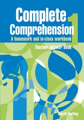 Complete Comprehension 1 Teacher Answer Book : Teacher Answer Book book
