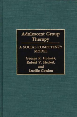 Adolescent Group Therapy book