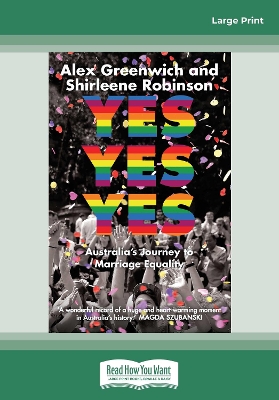 Yes Yes Yes: Australia's Journey to Marriage Equality book