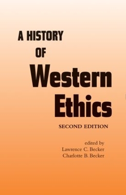 History of Western Ethics book