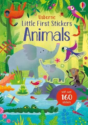 Little First Stickers Animals book