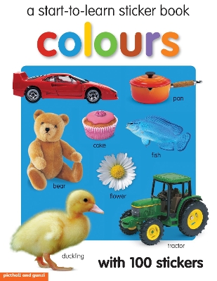 Colours Sticker Book book