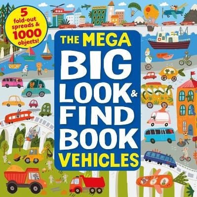 Mega Big Look and Find Vehicles book