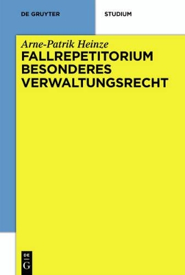 Systematisches Fallrepetitorium Besonderes Verwaltungsrecht: Berlin book