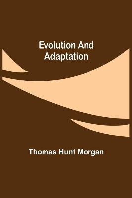Evolution and Adaptation book