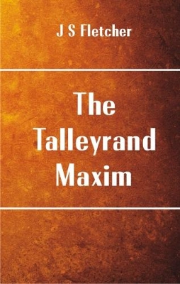 Talleyrand Maxim book