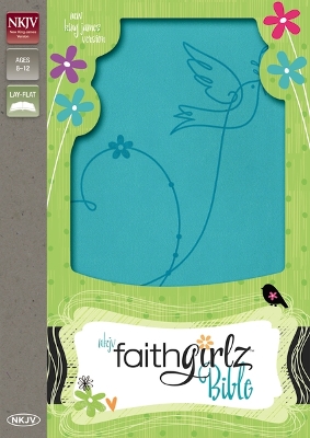 NKJV, Faithgirlz Bible, Leathersoft, Blue book