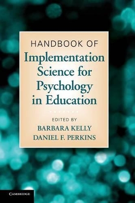 Handbook of Implementation Science for Psychology in Education book