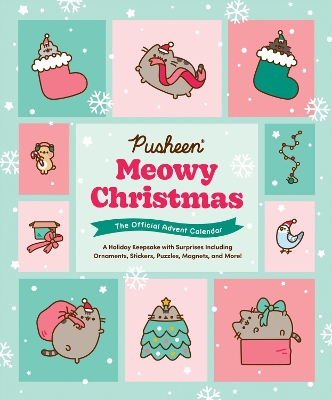 Pusheen Meowy Christmas: The Official Advent Calendar: A Holiday Keepsake with Surprises Including Ornaments, Stickers, Puzzles, Magnets, and More! book
