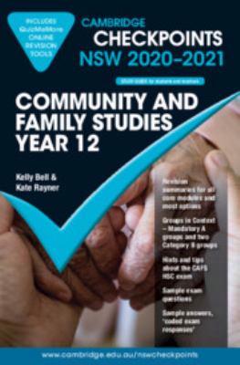 Cambridge Checkpoints NSW Community and Family Studies Year 12 2020-2021 book