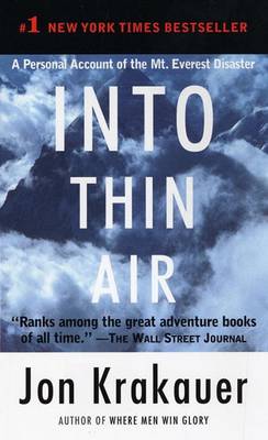 Into Thin Air book