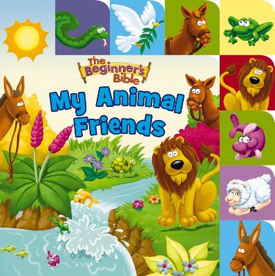 The Beginner's Bible My Animal Friends: A Point and Learn tabbed board book book