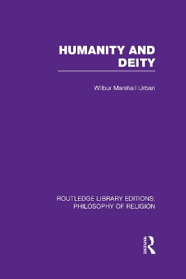 Humanity and Deity book