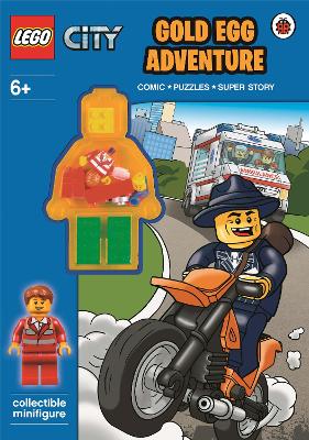 LEGO CITY: Gold Egg Adventure Activity Book with Minifigure book