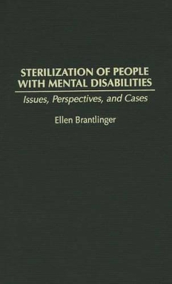 Sterilization of People with Mental Disabilities book