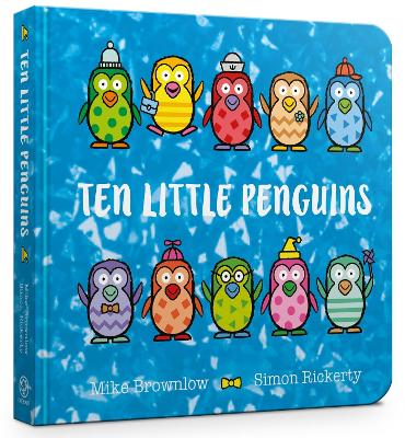 Ten Little Penguins Board Book book