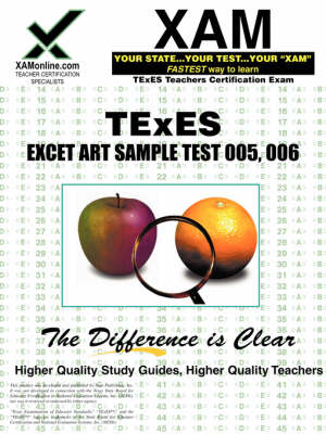 TExES ExCET Art Sample Test (All-Level-Secondary) 005, 006 book