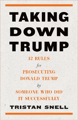 Taking Down Trump: 12 Rules for Procescuting Donald Trump by Someone Who Did It Successfully book