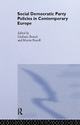 Social Democratic Party Policies in Contemporary Europe book