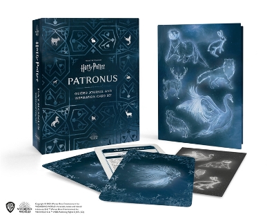 Harry Potter Patronus Guided Journal and Inspiration Card Set book