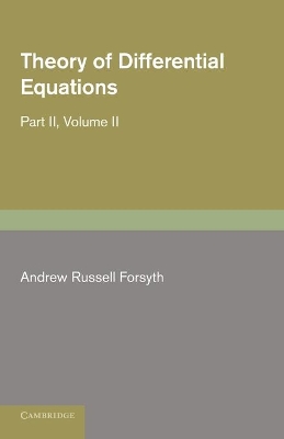 Theory of Differential Equations book