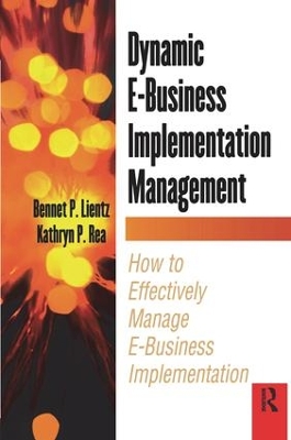 Dynamic E-Business Implementation Management book