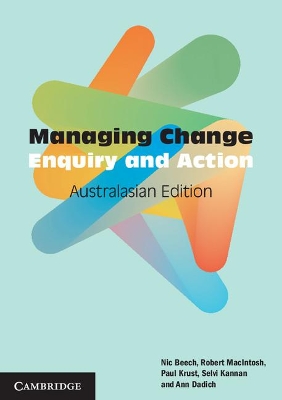 Managing Change Australasian Edition by Nic Beech