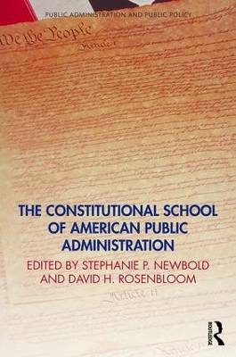 Constitutional School of American Public Administration book