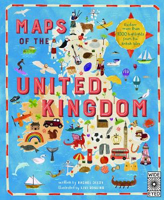 Maps of the United Kingdom by Rachel Dixon