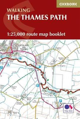 Thames Path Map Booklet by Leigh Hatts