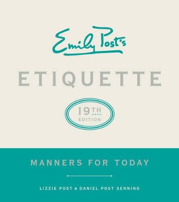 Emily Post's Etiquette book