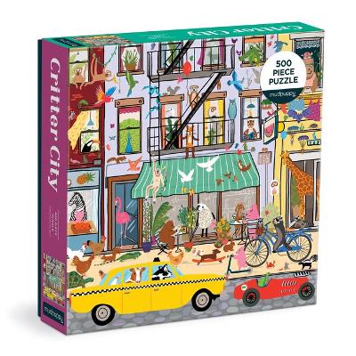 Critter City 500 Piece Family Puzzle book