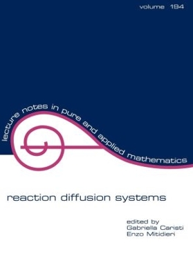 Reaction Diffusion Systems by Gabriela Caristi