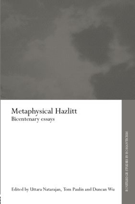 Metaphysical Hazlitt by Uttara Natarajan